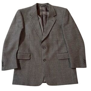Colin O’Brien’s HARDY AMIES menswear blazer jacket blazer sport coat. Wool. 46